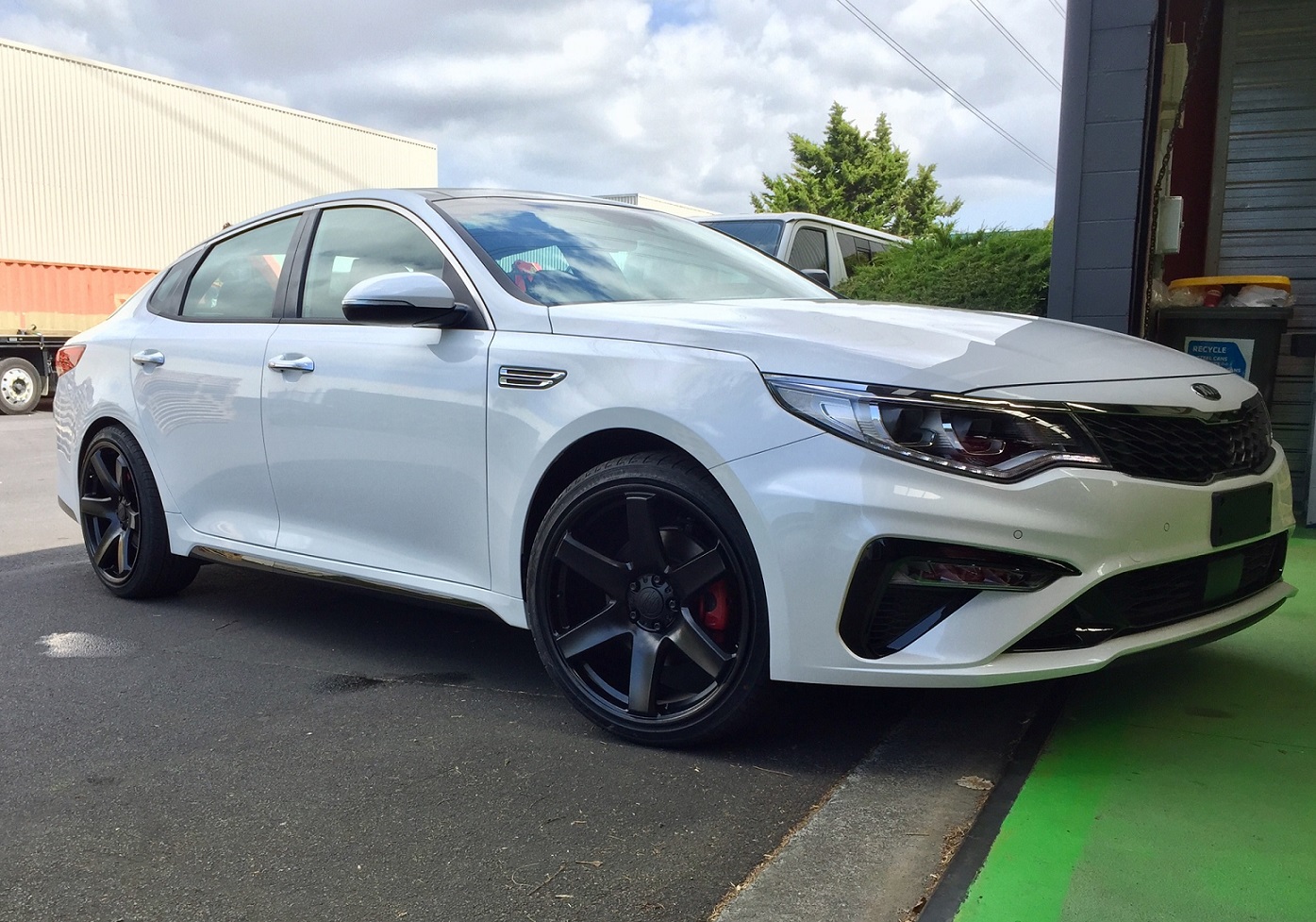Kia Optima GT on BGW Beast