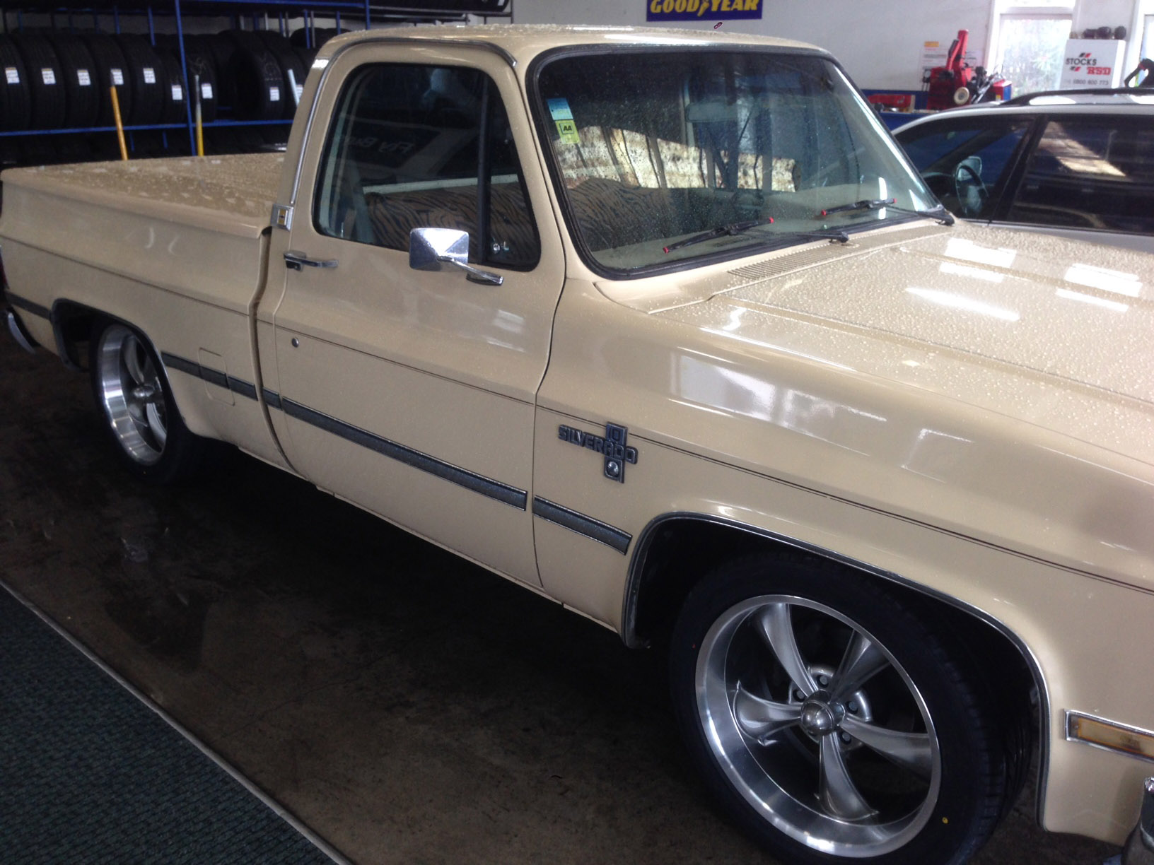 Chev Silverado on Black Rhino Sidewinder