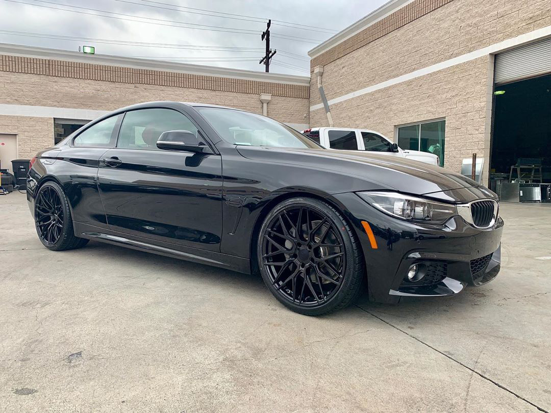 BMW 3 Sereis on Covert CV1 - Matt Black