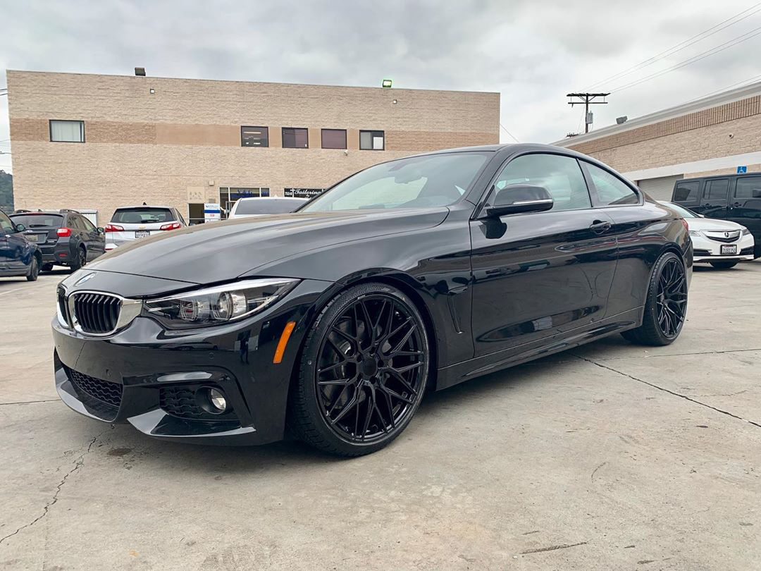 BMW 3 Sereis on Covert CV1 - Matt Black