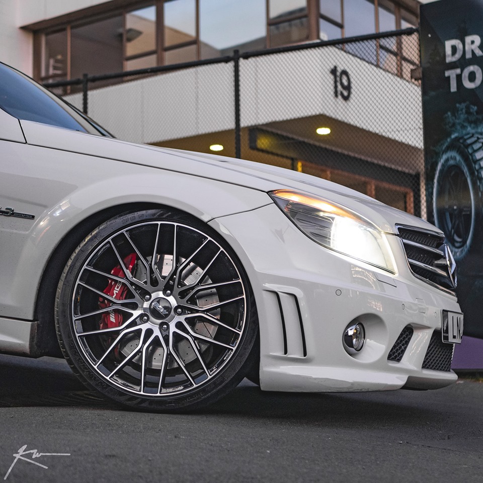 Mercedes Benz C63 AMG on BGW Matador