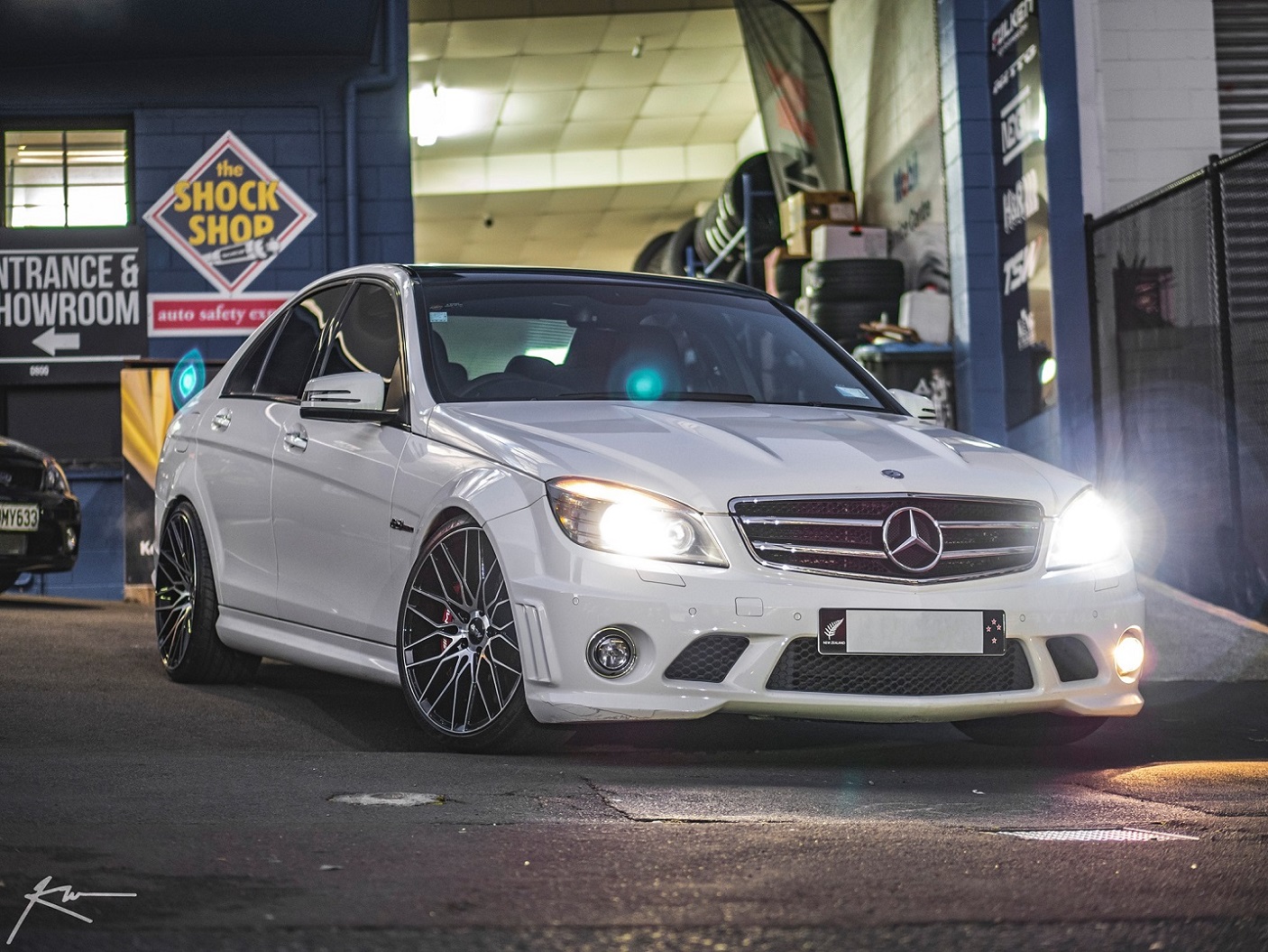 Mercedes Benz C63 AMG on BGW Matador