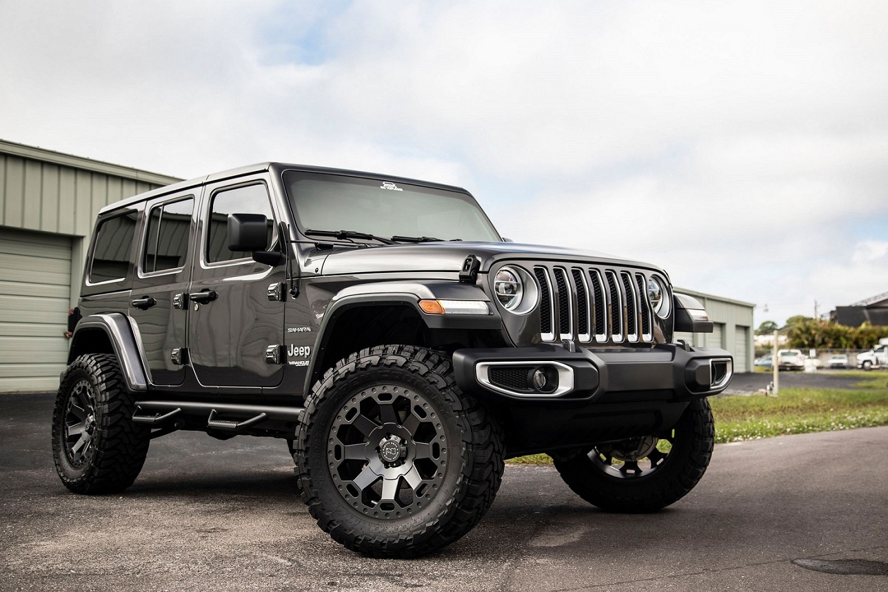 Jeep Wrangler on Black Rhino Warlord