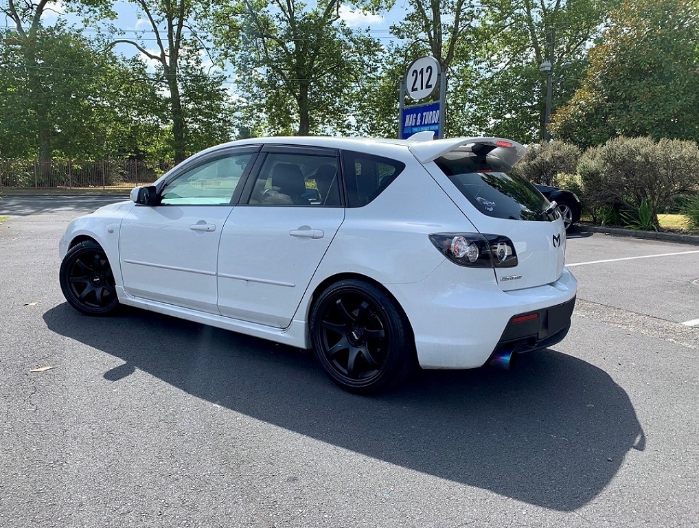 Mazda 3 on BGW Mayhem