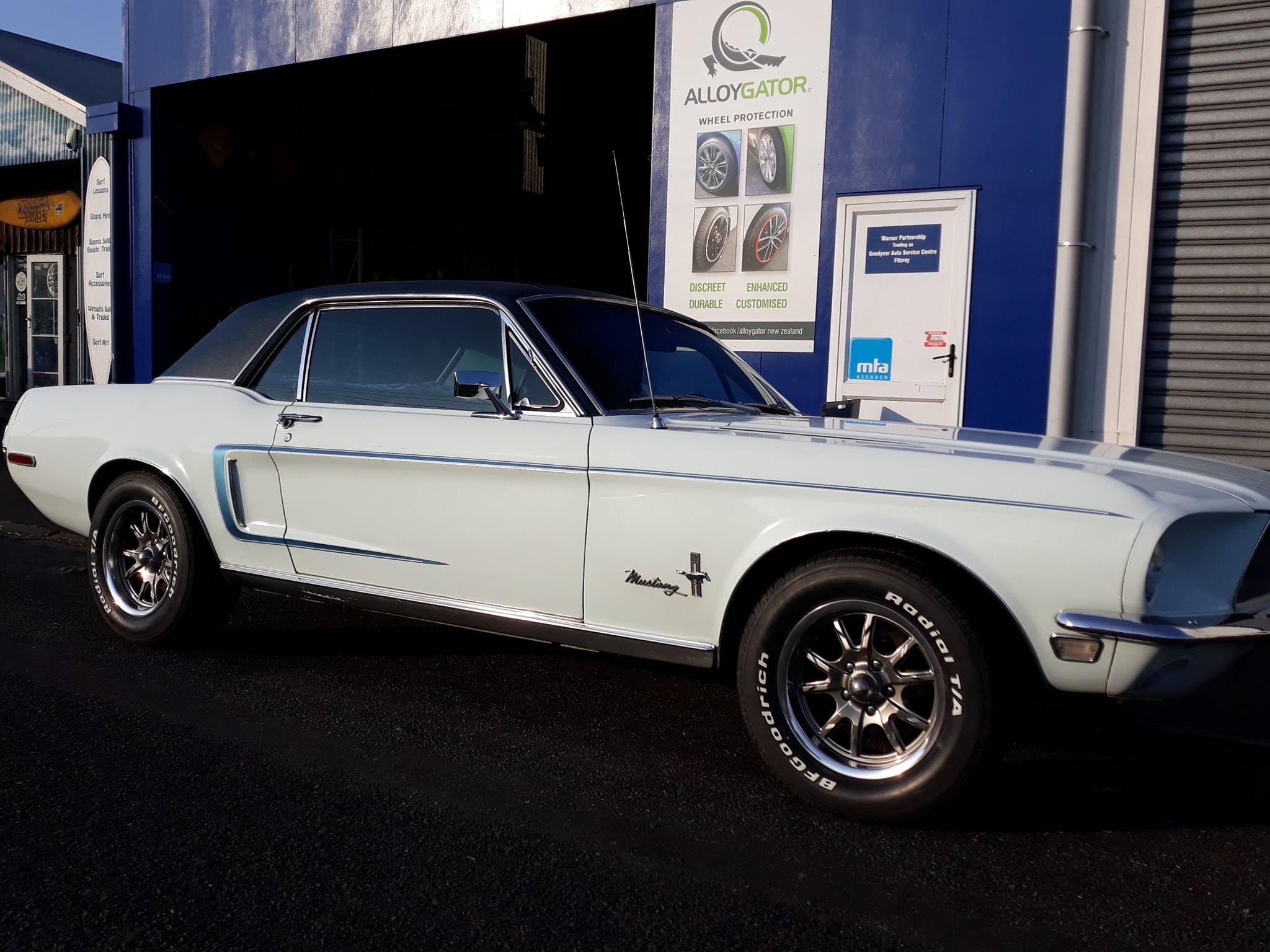 Ford Mustang on Ridler R650