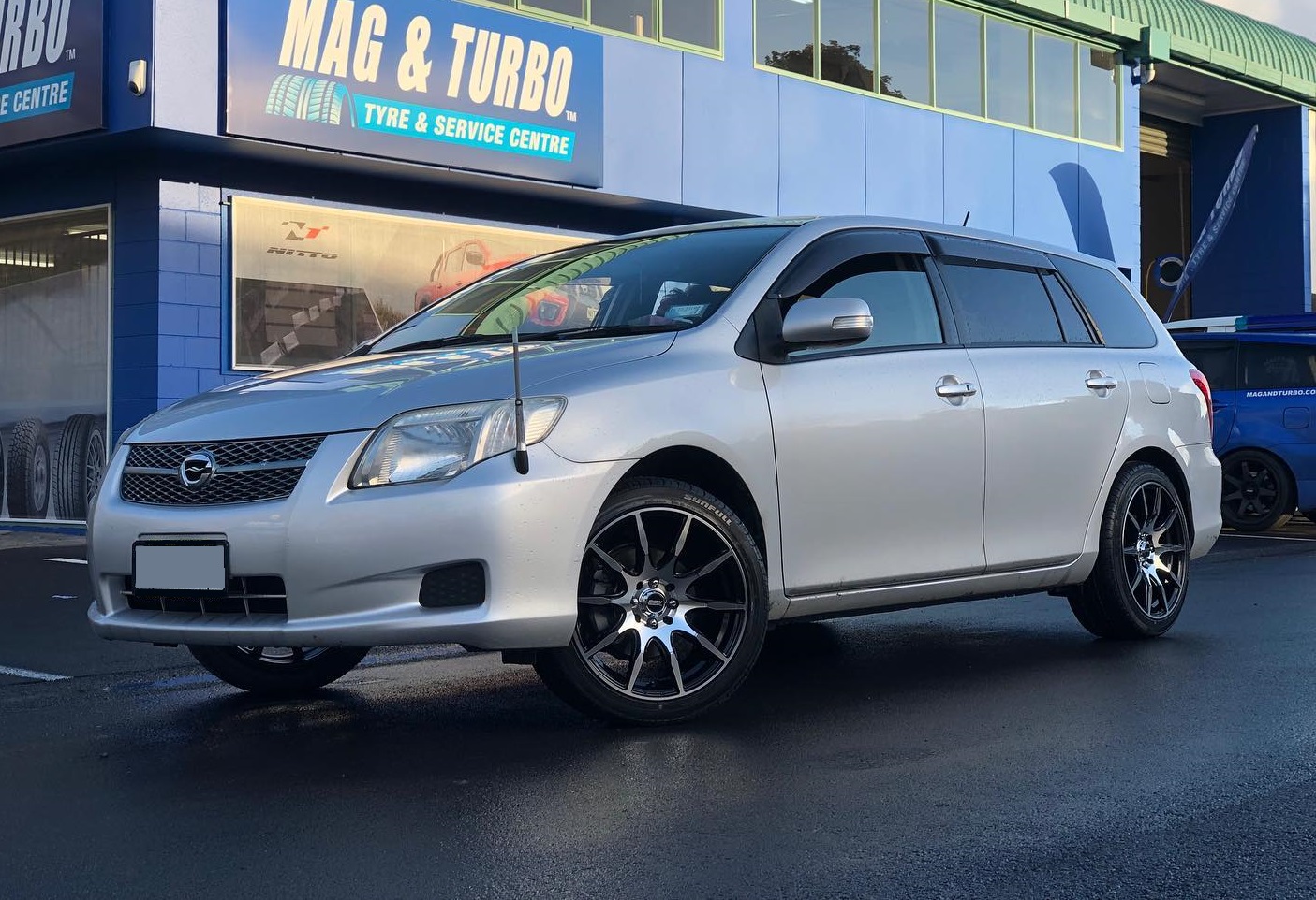 Toyota Fielder on BGW Ratchet