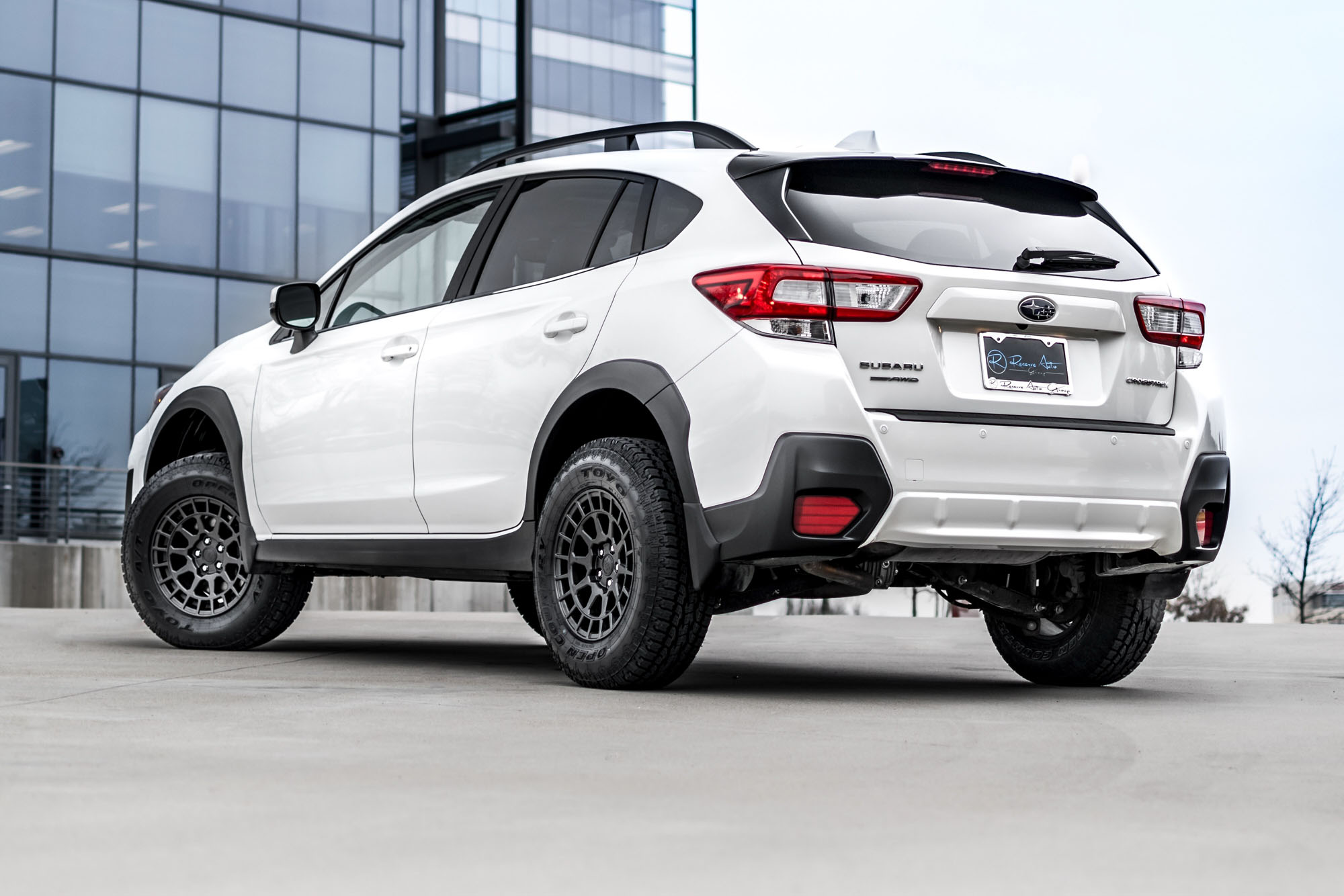 Subaru XV on Black Rhino Boxer