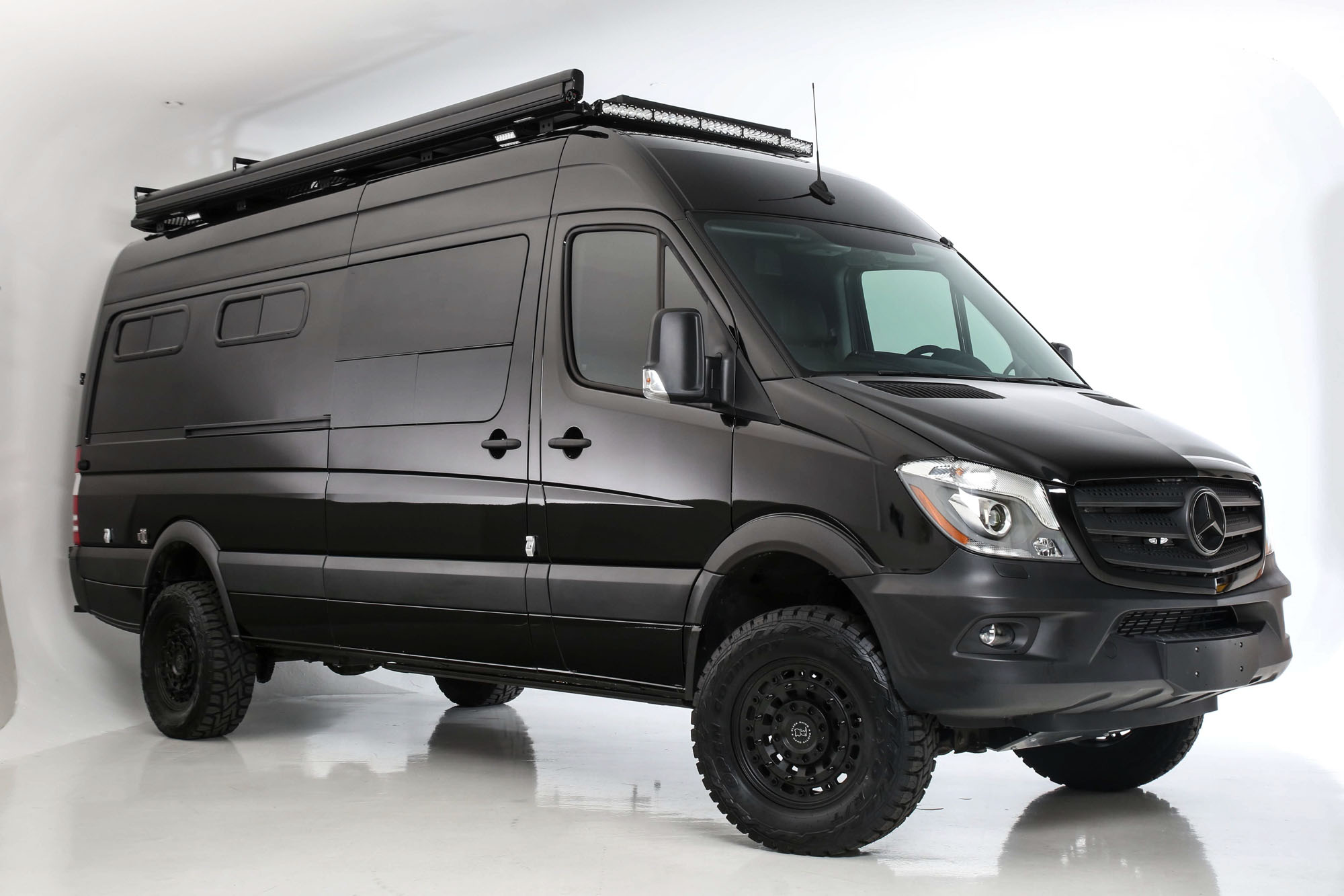 Mercedes Sprinter on Black Rhino Arsenal