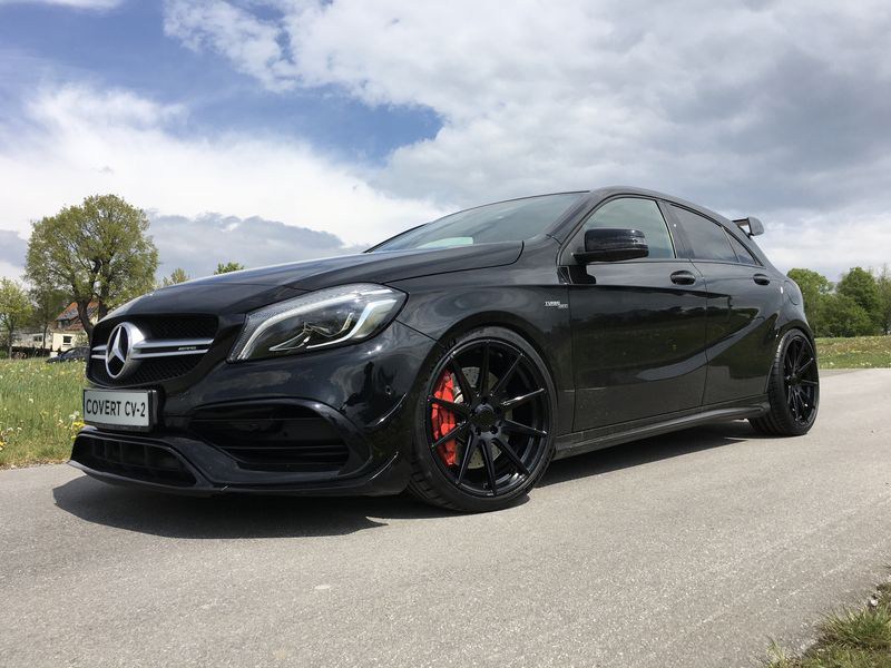 Mercedes A45 AMG on Covert CV2