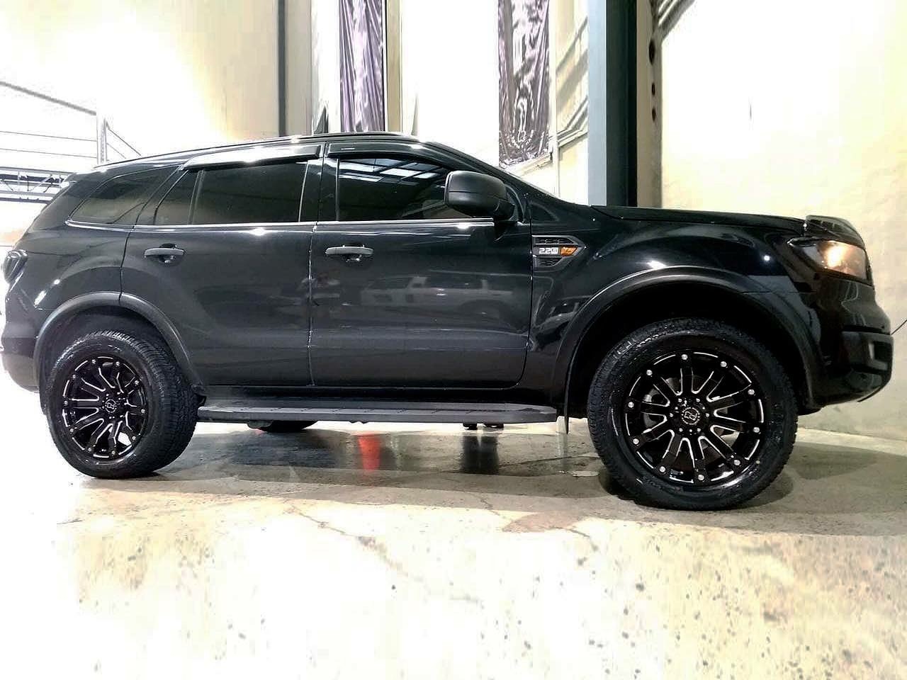 Ford Everest (Flared) on Black Rhino Selkirk