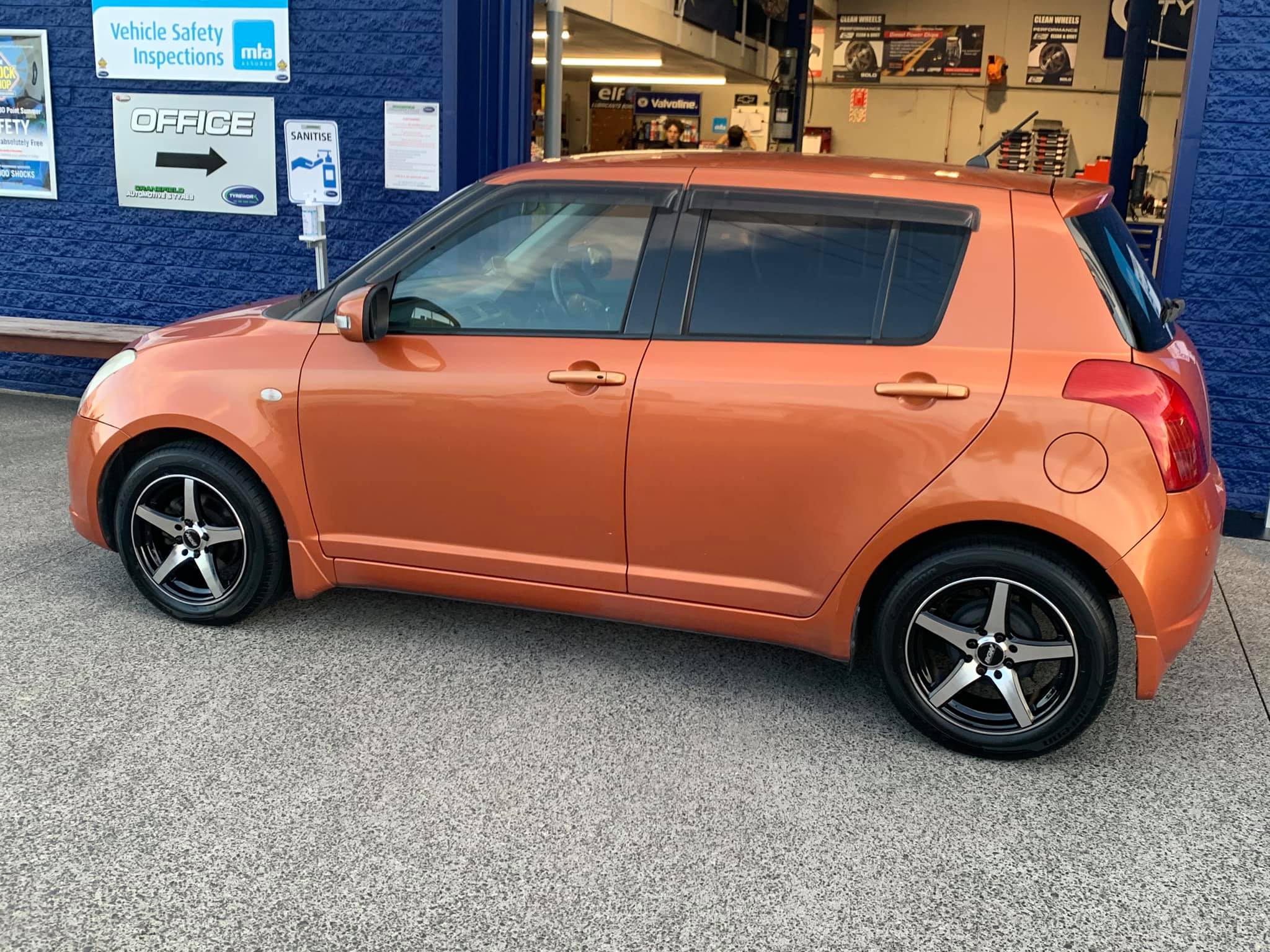 Suzuki Swift on BGW Apex
