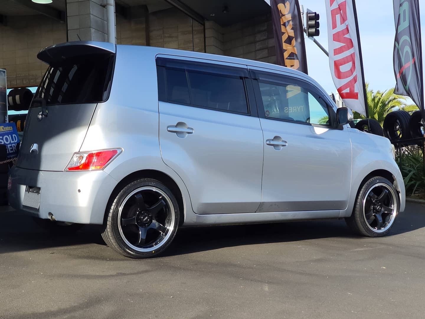 Toyota bB on BGW Fury