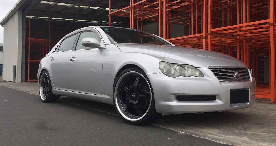 Toyota Mark X on BGW Rampage - 75mm Lip