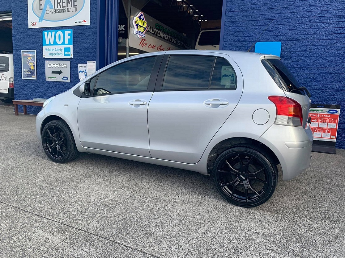 Toyota Yaris on BGW Compton