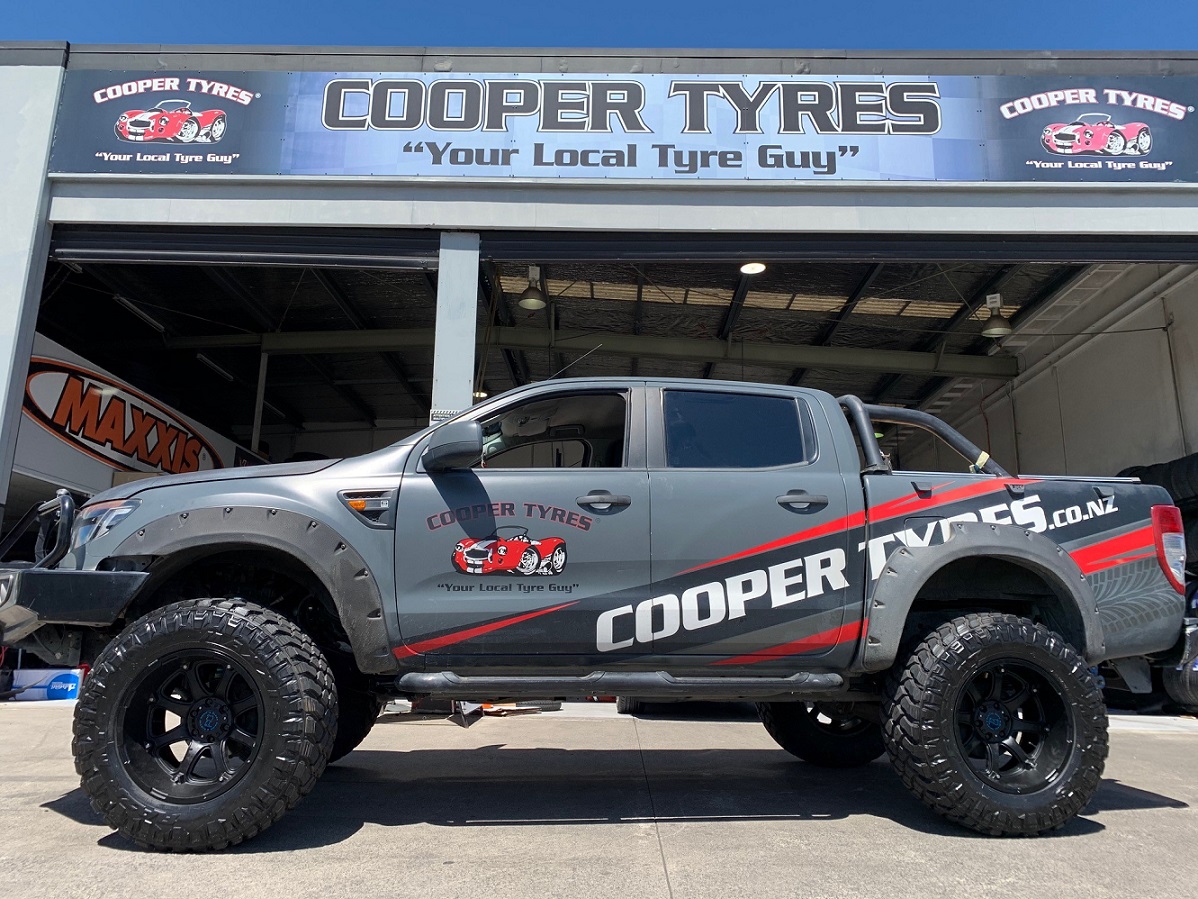 Ford Ranger on Black Rhino Glamis