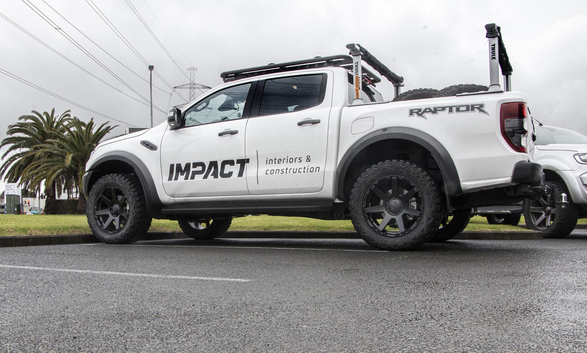 Ford Ranger Raptor on BGW Vader with Delium Tyres