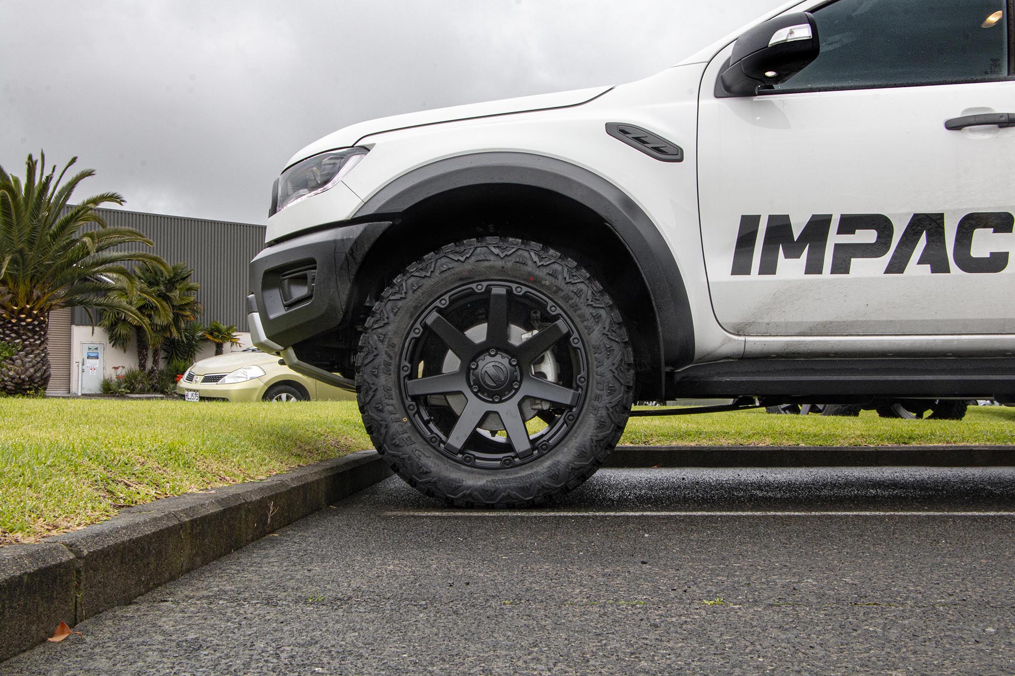 Ford Ranger Raptor on BGW Vader with Delium Tyres