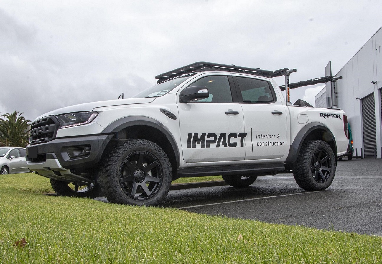 Ford Ranger Raptor on BGW Vader with Delium Tyres