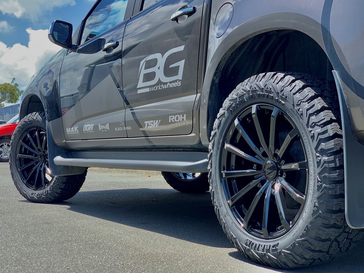 Holden Colorado on BGW Blast w Delium Terra Raider