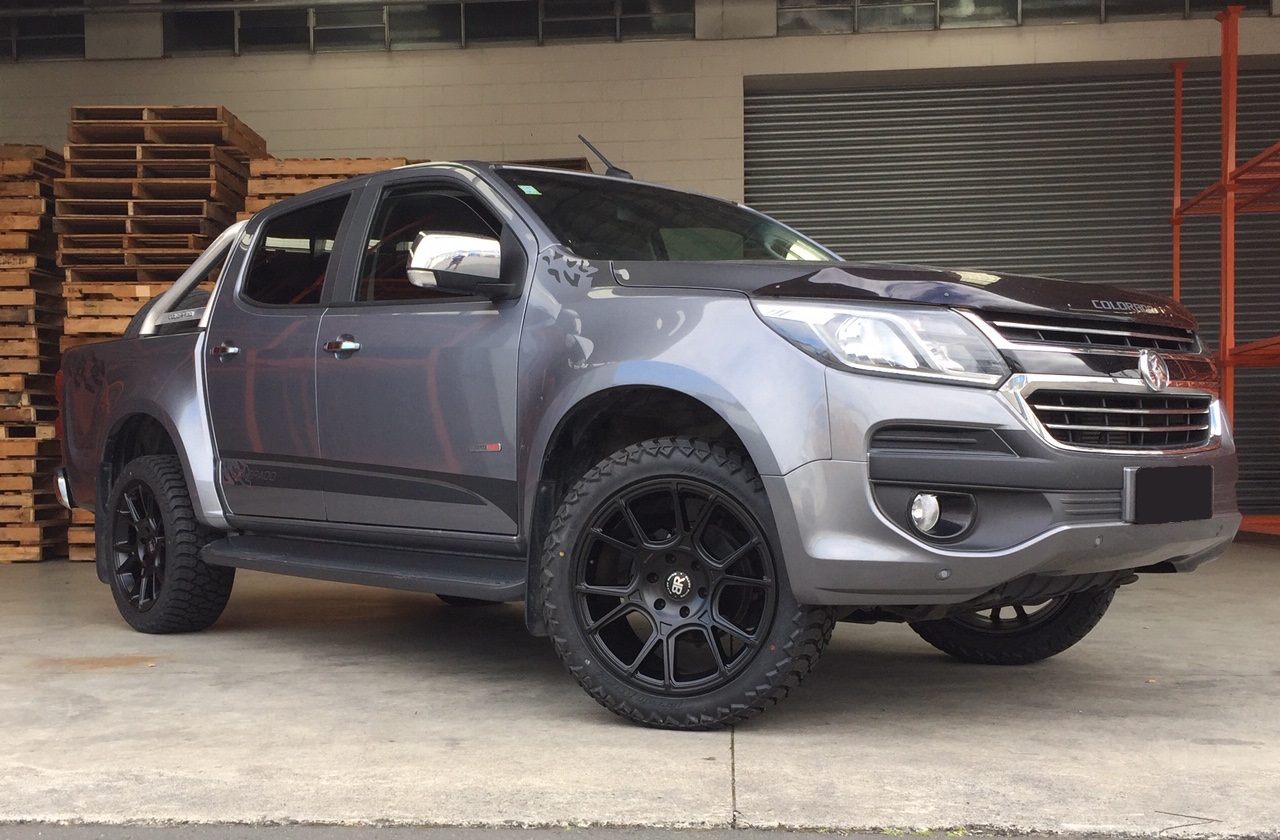 Holden Colorado on Black Rhino Mala