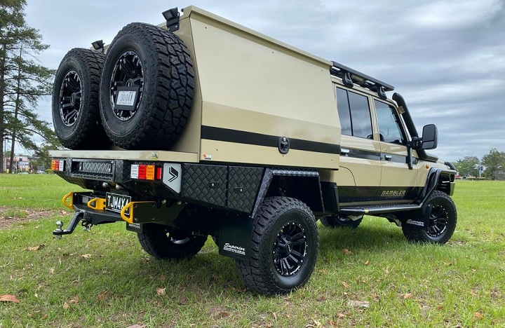 Toyota Landcruiser 79series on ROH Vapour