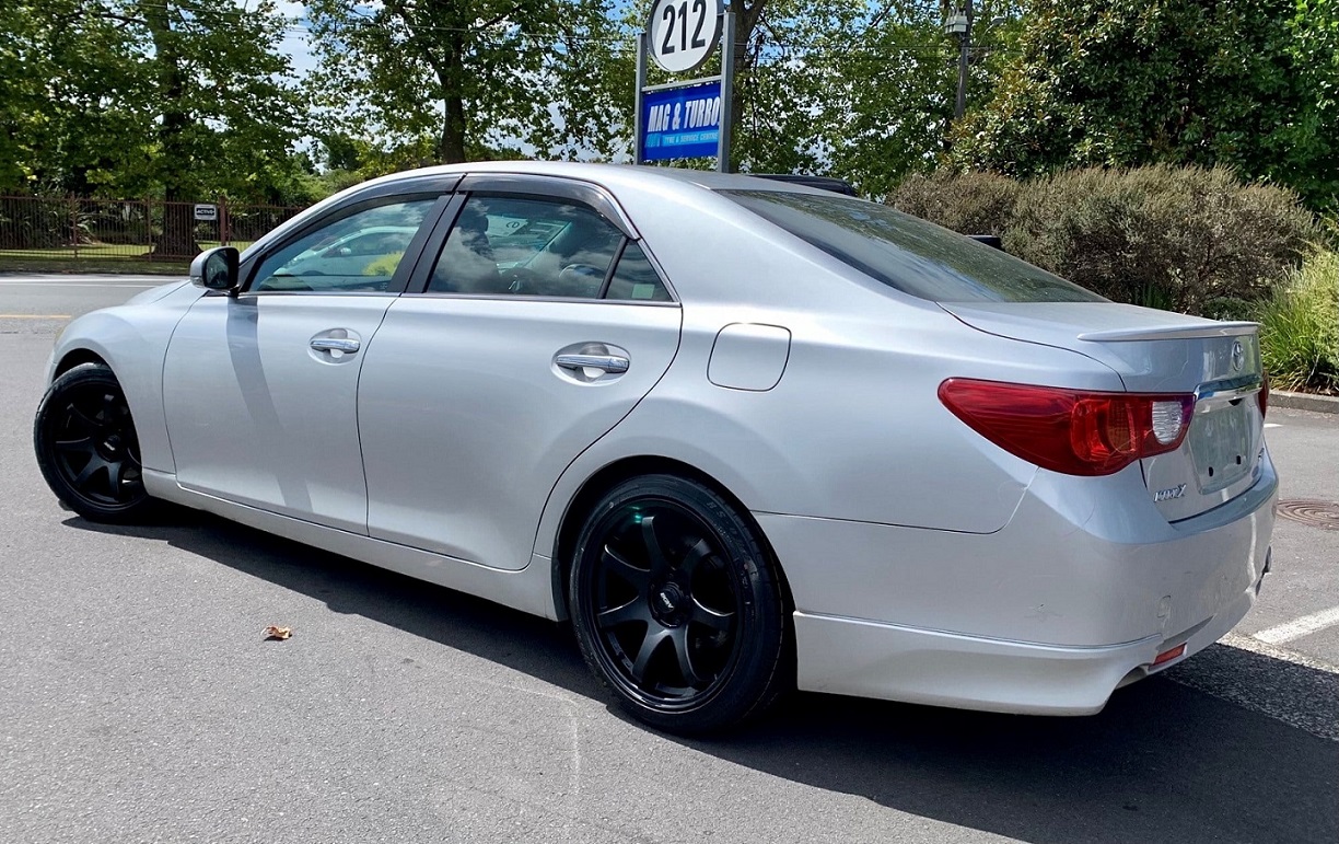 Toyota Mark X on BGW Mayhem