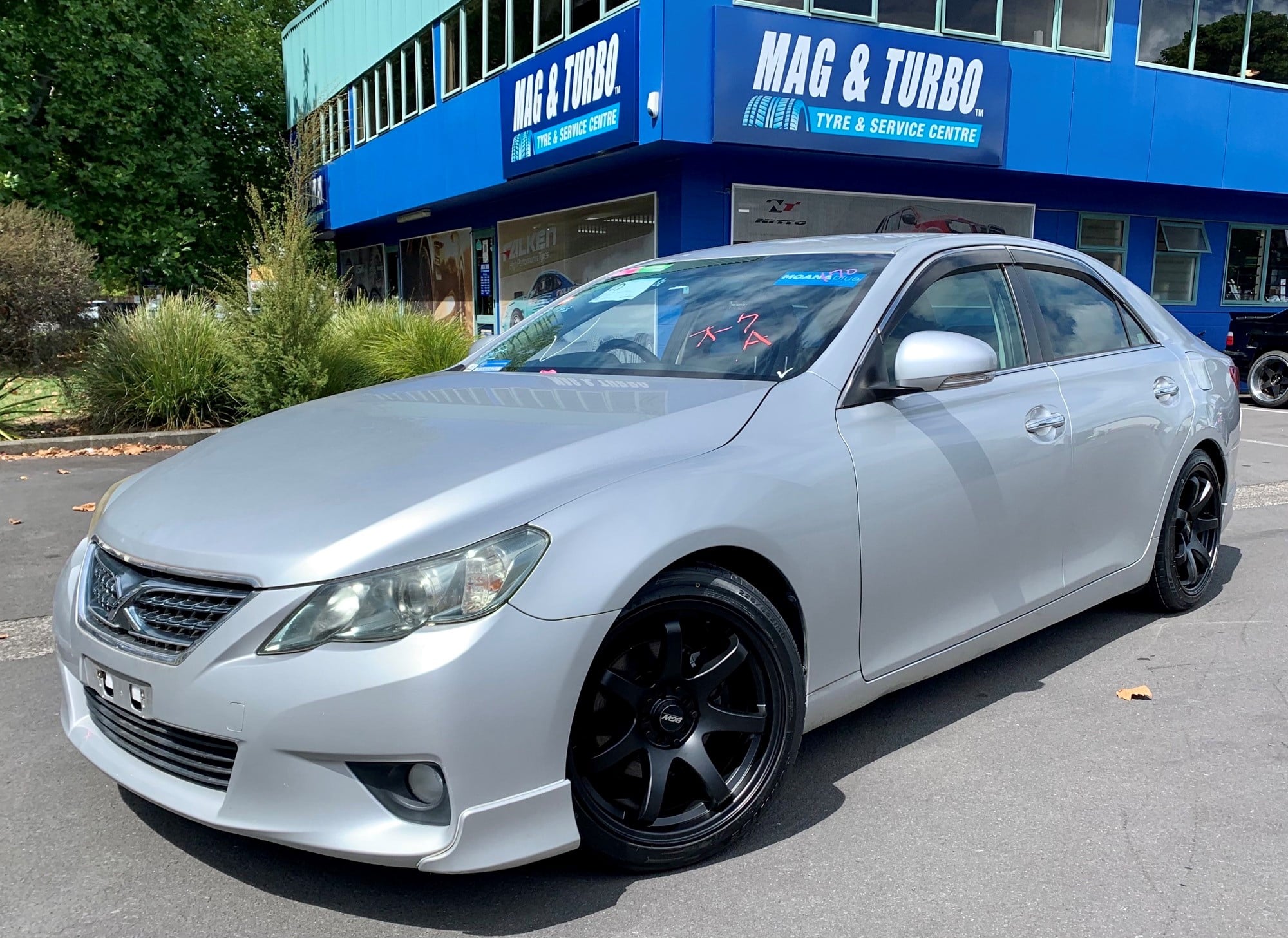 Toyota Mark X on BGW Mayhem