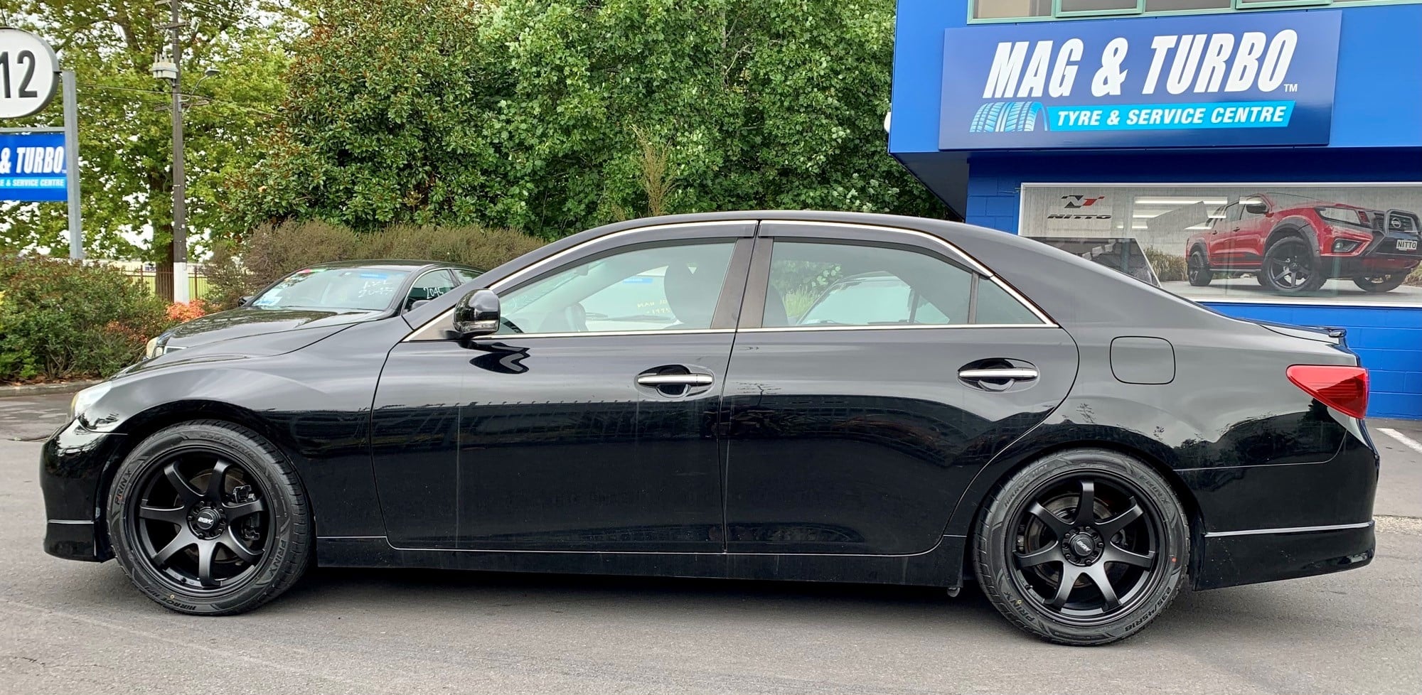 Toyota Mark X on BGW Mayhem