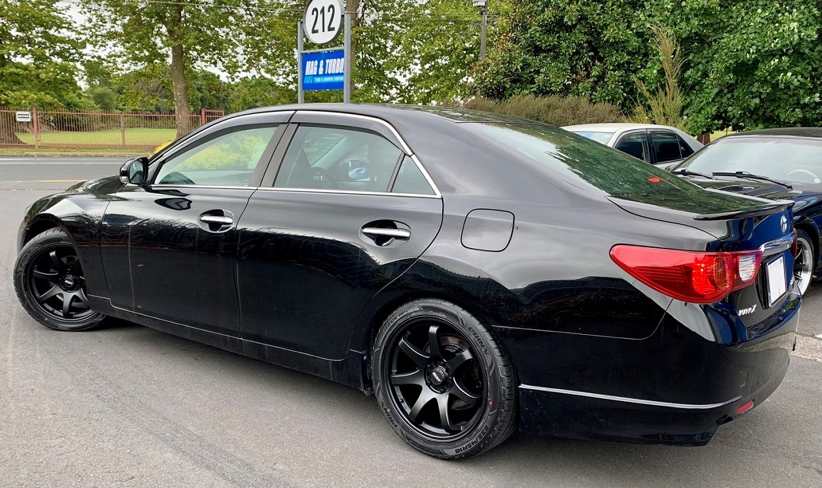 Toyota Mark X on BGW Mayhem