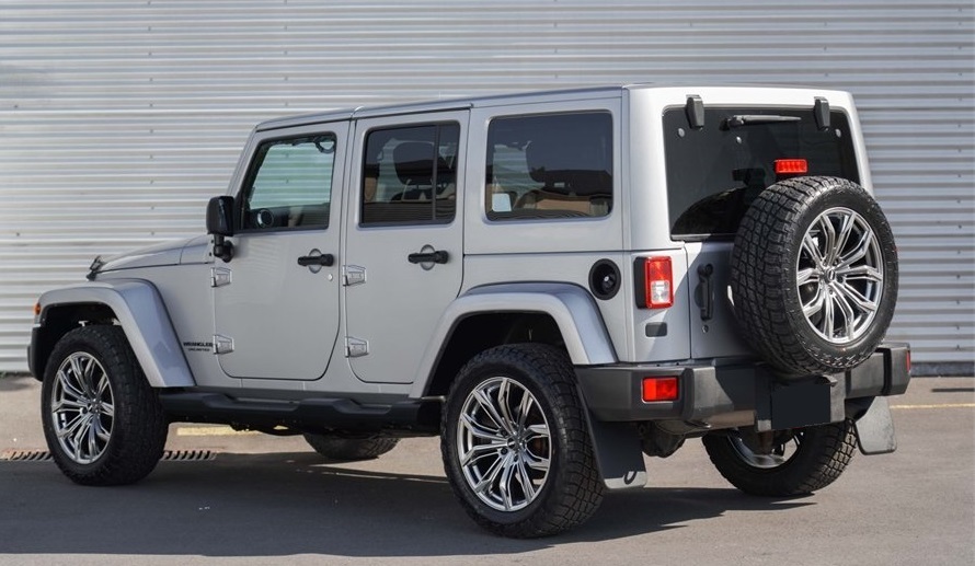 Jeep Wrangler on BGW Black Widow