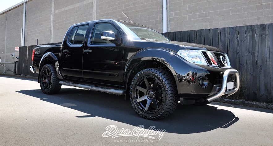 Nissan Navara STX on BGW Vader with AMP AT Tyres