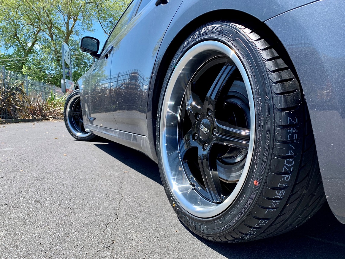 Nissan Skyline 350gt on BGW Rampage