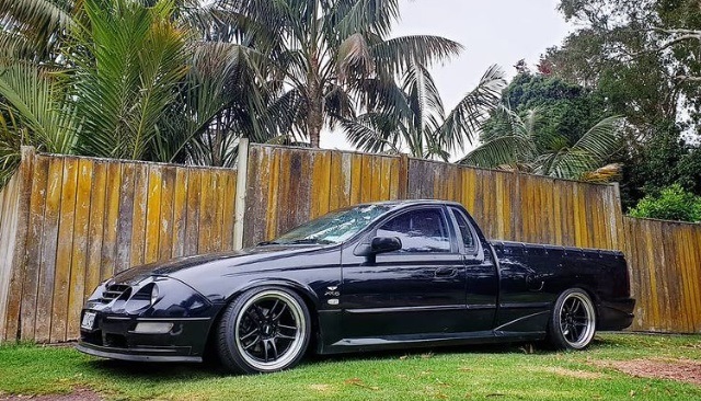 Ford Falcon ute on BGW Emotion 5