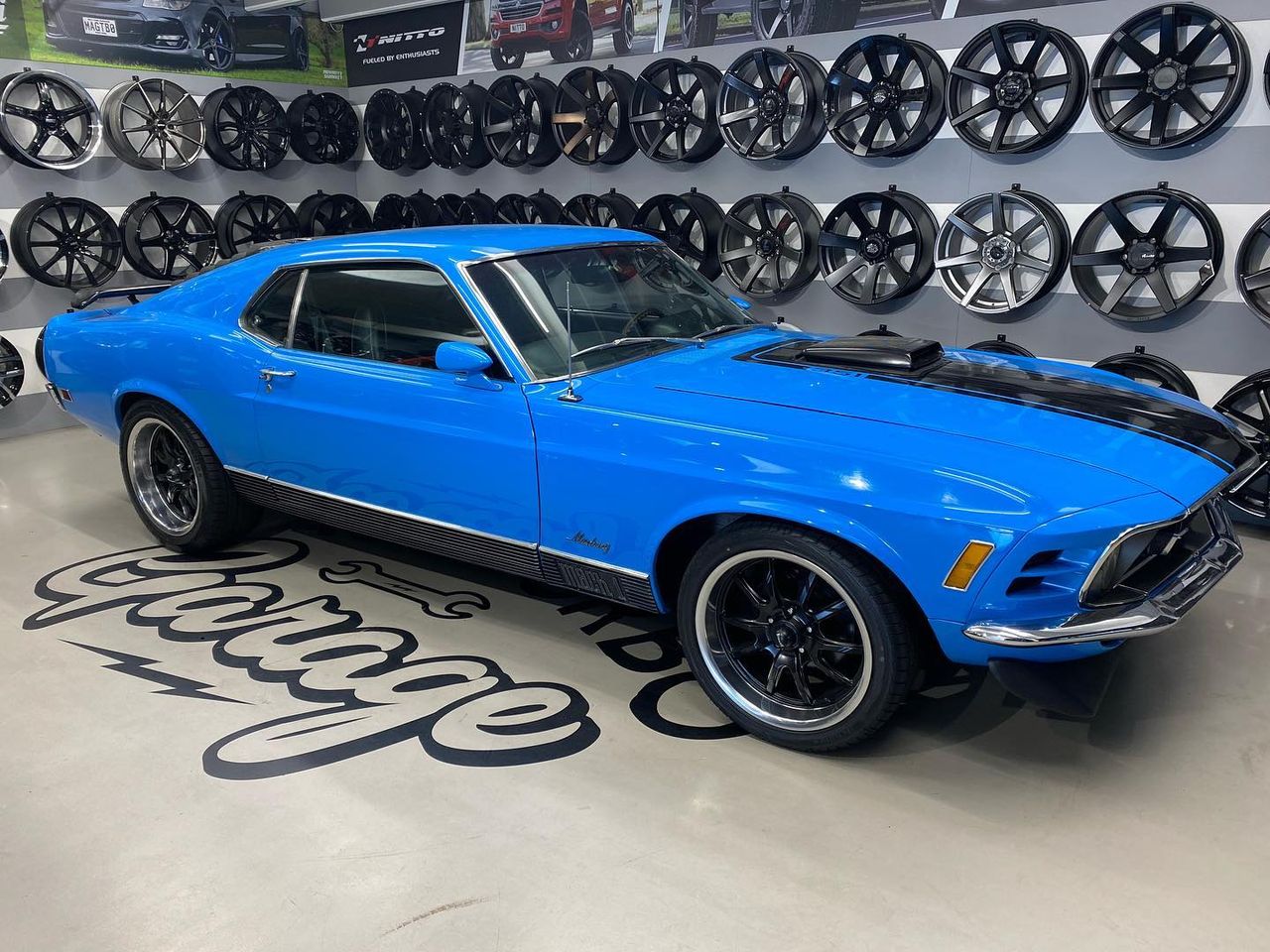 Ford Mustang 1970 on Ridler R650