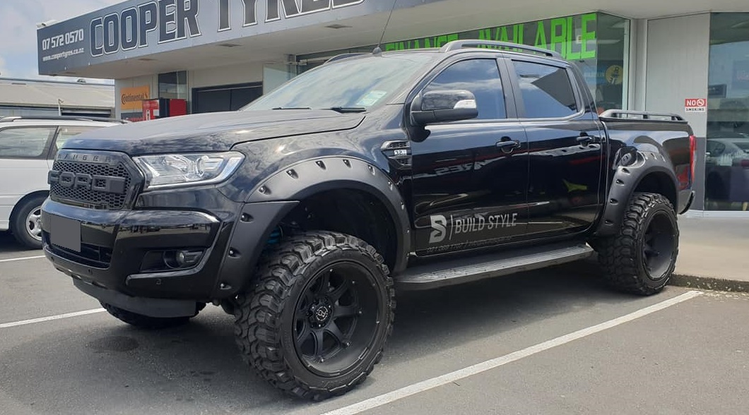 Ford Ranger on Black Rhino Glamis