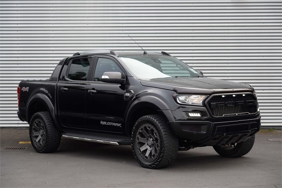 Ford Ranger on Black Rhino Warlord and AMP tyres