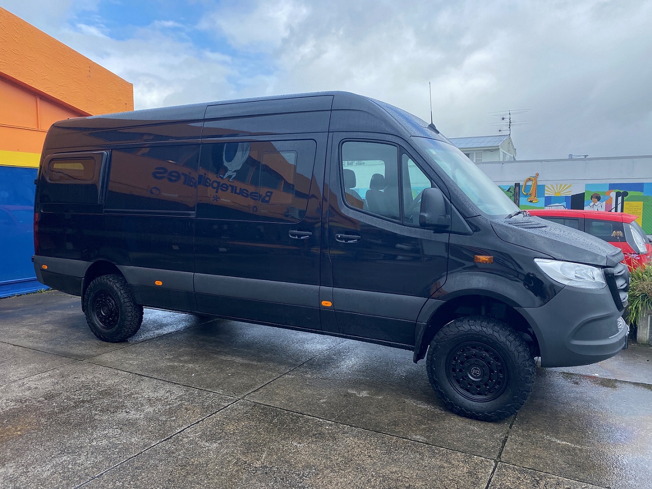 Mercedes Sprinter on Black Rhino Arsenal