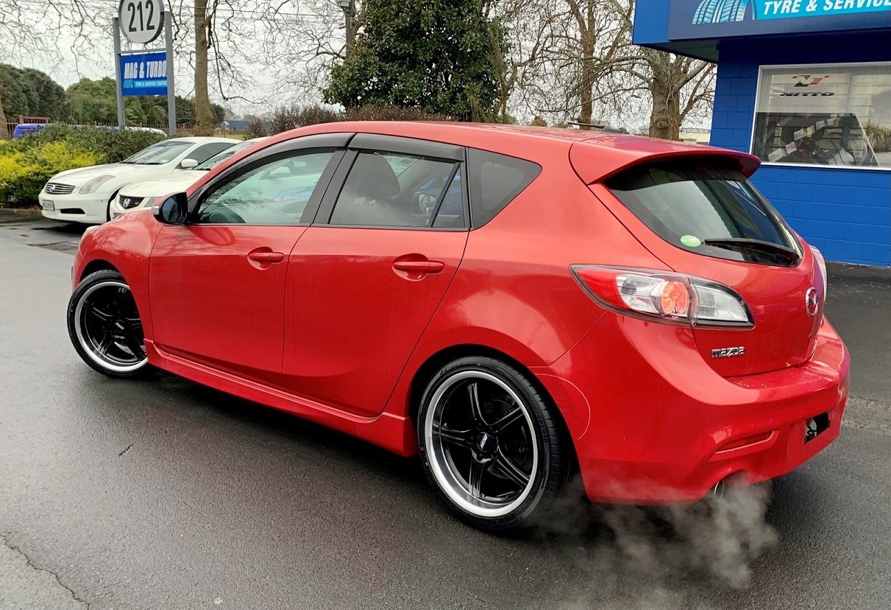 Mazda Axela on BGW Rampage