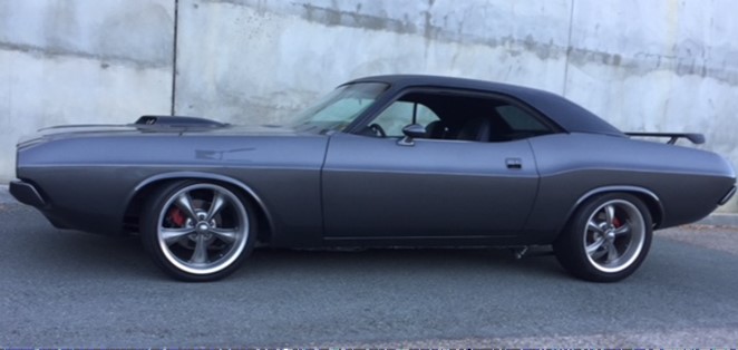 Dodge Challenger on Ridler R695