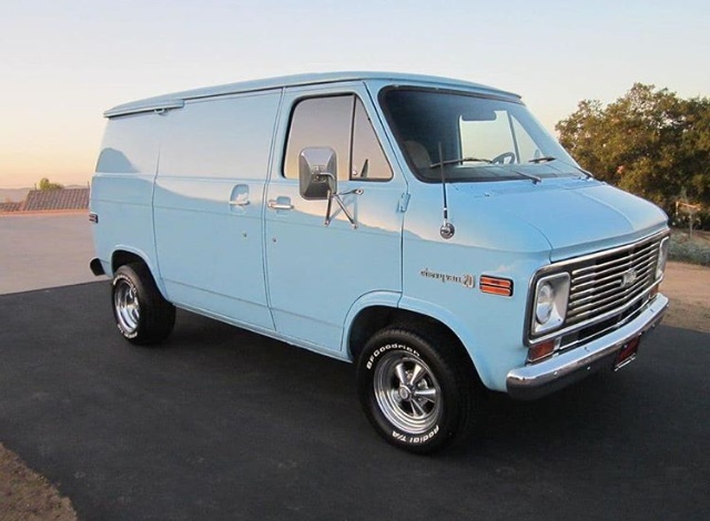 Chevrolet G10 van on Cragar S/S w BFG Radial TA