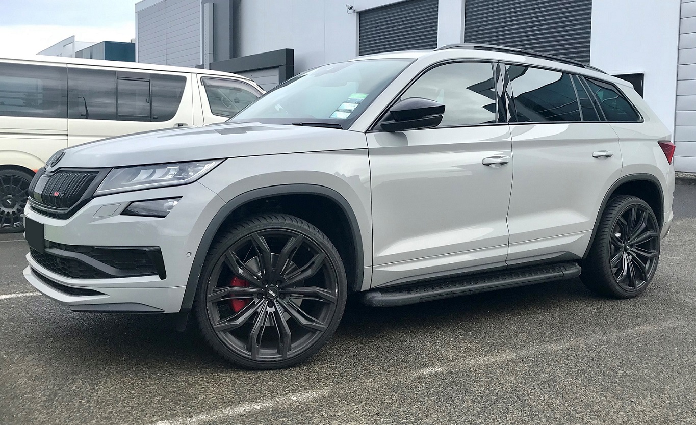 Skoda Kodiaq on BGW Black Widow