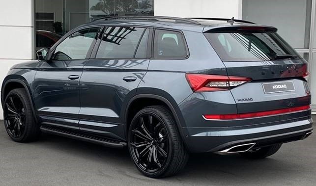 Skoda Kodiaq on BGW Black Widow