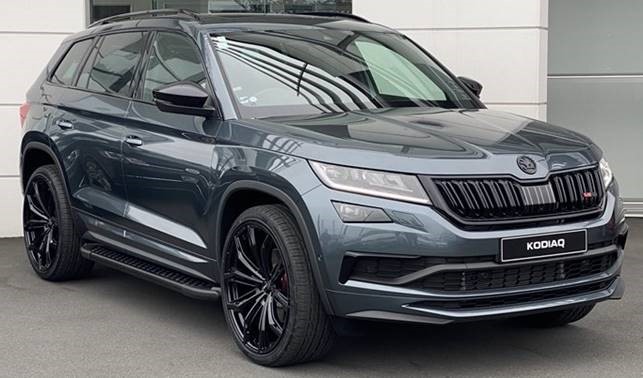 Skoda Kodiaq on BGW Black Widow