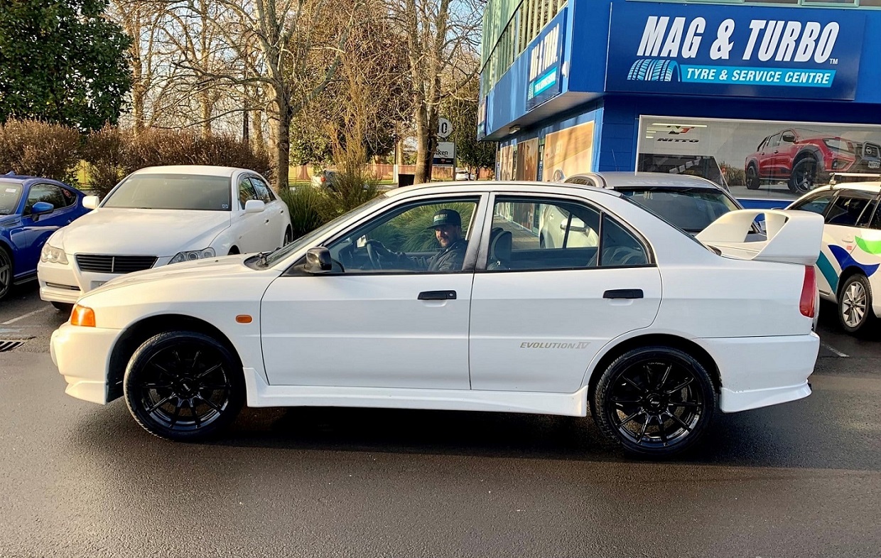 Mitsubishi Lancer Evo 4 RS on BGW Hampton