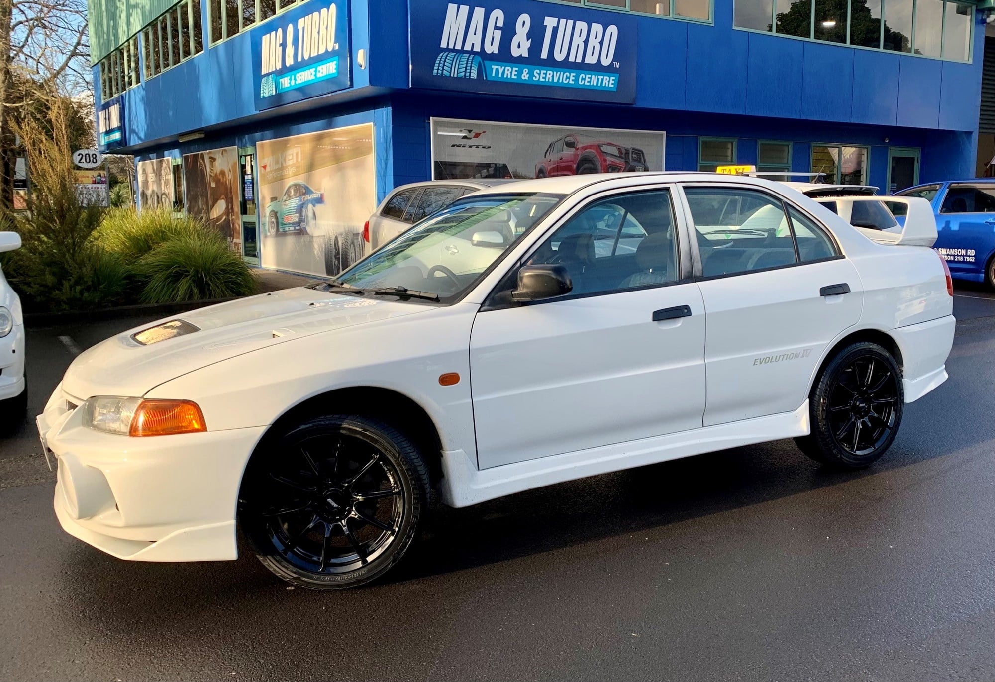 Mitsubishi Lancer Evo 4 RS on BGW Hampton