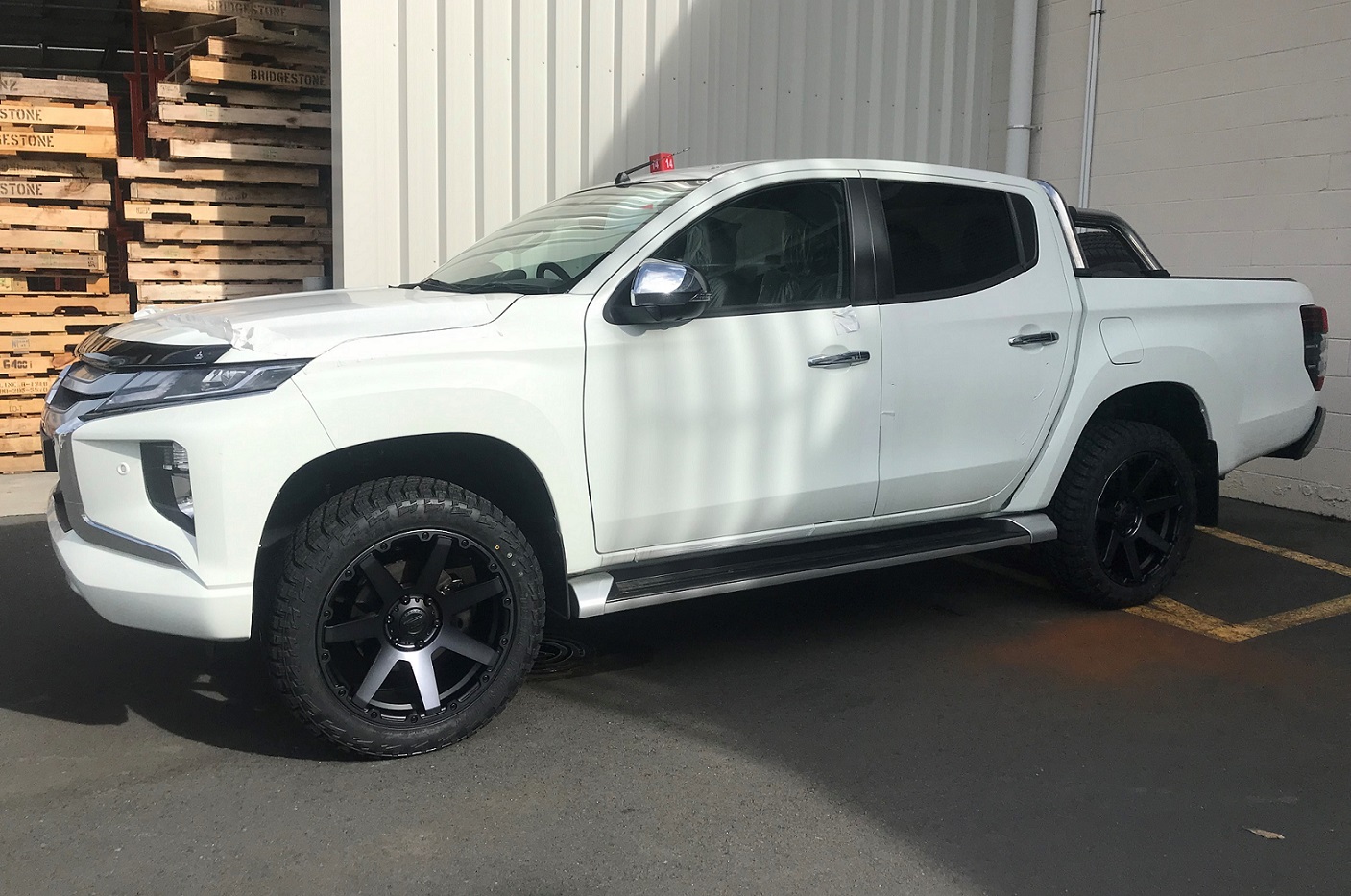 Mitsubishi Triton on BGW Vader