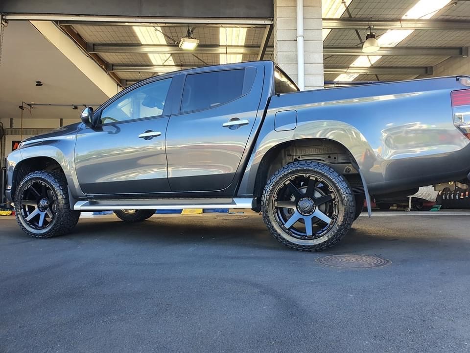 Mitsubishi Triton on BGW Vader