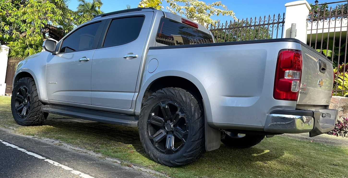 Holden Colorado on Black Rhino Wanaka