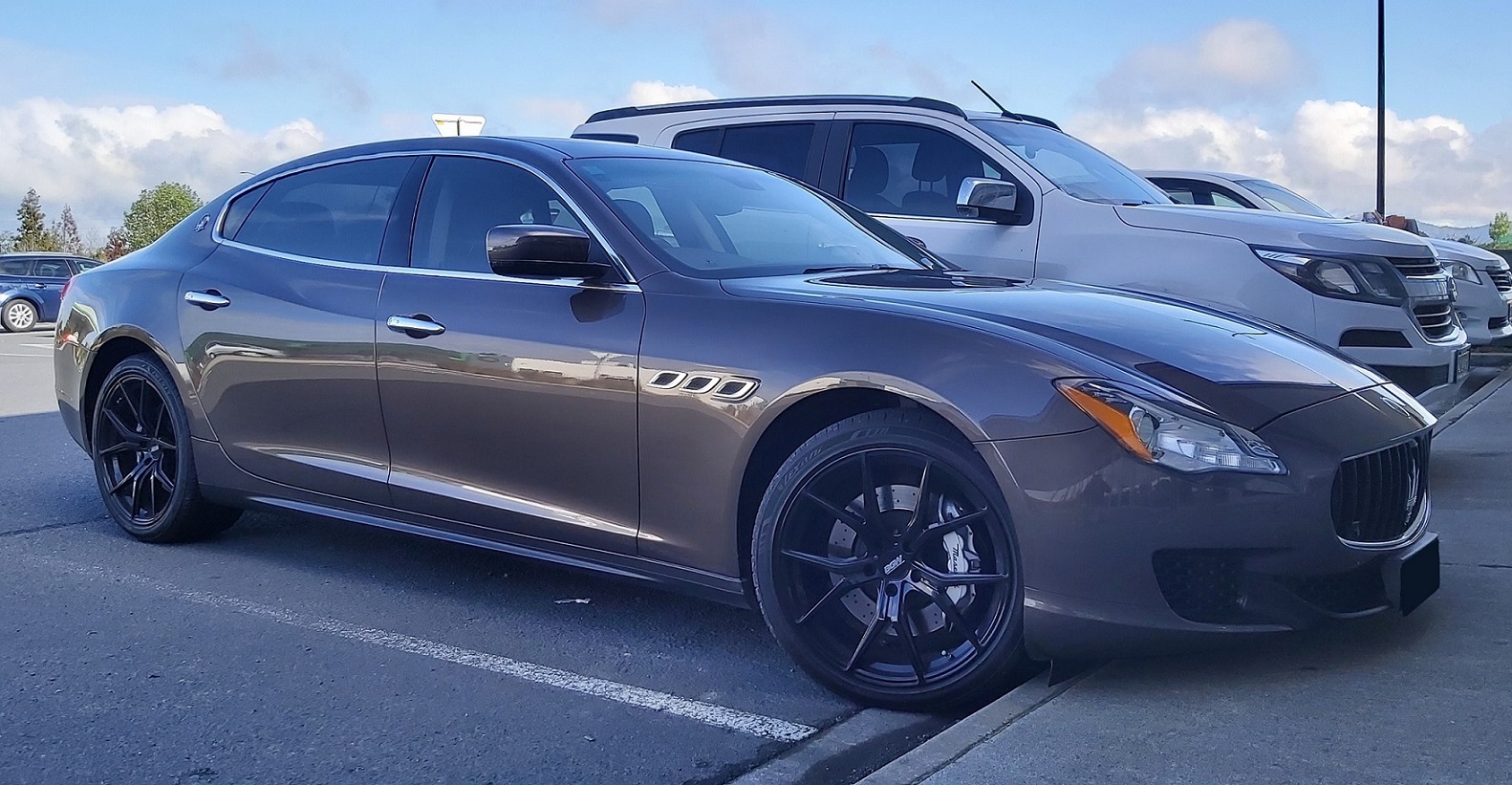 Maserati Quattroporte on BGW Compton