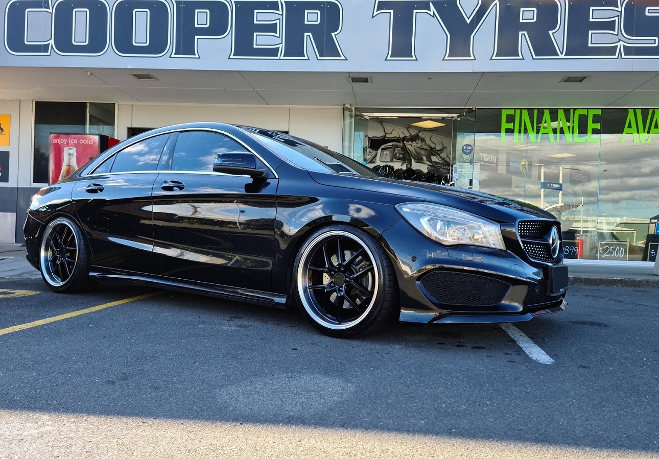Mercedes Benz CLA45 on Covert CV4